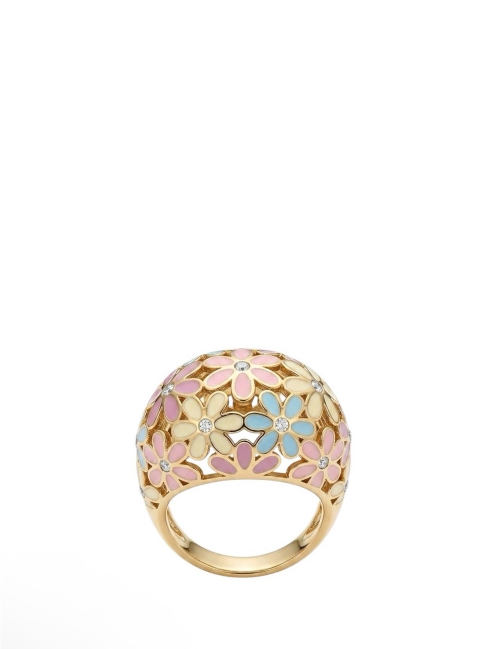 Coach Floral Ring-Size 7